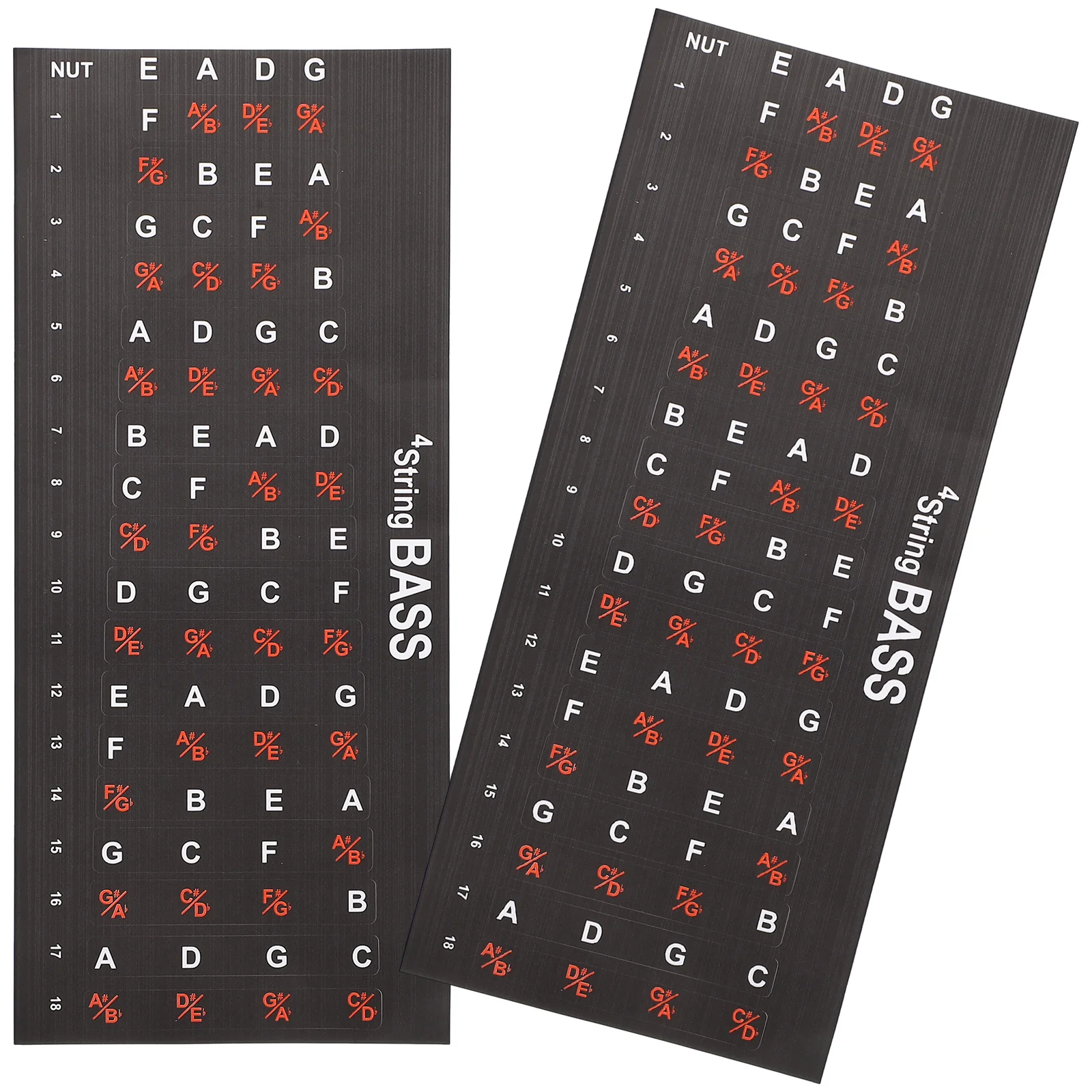 2Pcs Guitar Scale Decals Fretboard Notes for Beginners Reusable Long Lasting Accessories Fretboard Notes
2Pcs Guitar Scale Decals Fretboard Notes for Beginners Reusable Long Lasting Accessories Fretboard Notes