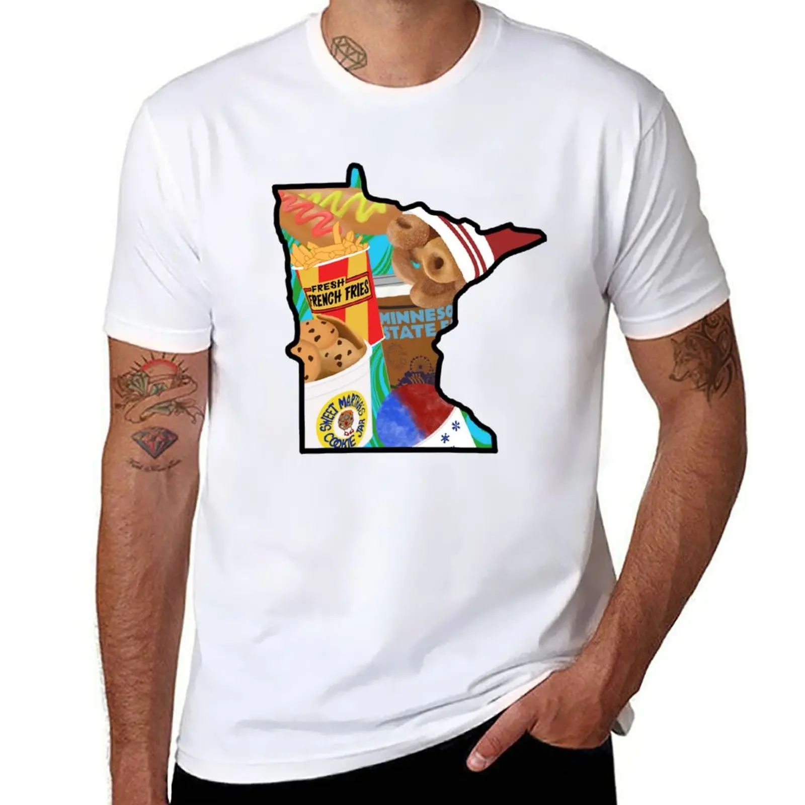 New State Fair Food T-Shirt kawaii clothes plus size tops graphics t shirt men long sleeve t shirts
New State Fair Food T-Shirt kawaii clothes plus size tops graphics t shirt men long sleeve t shirts