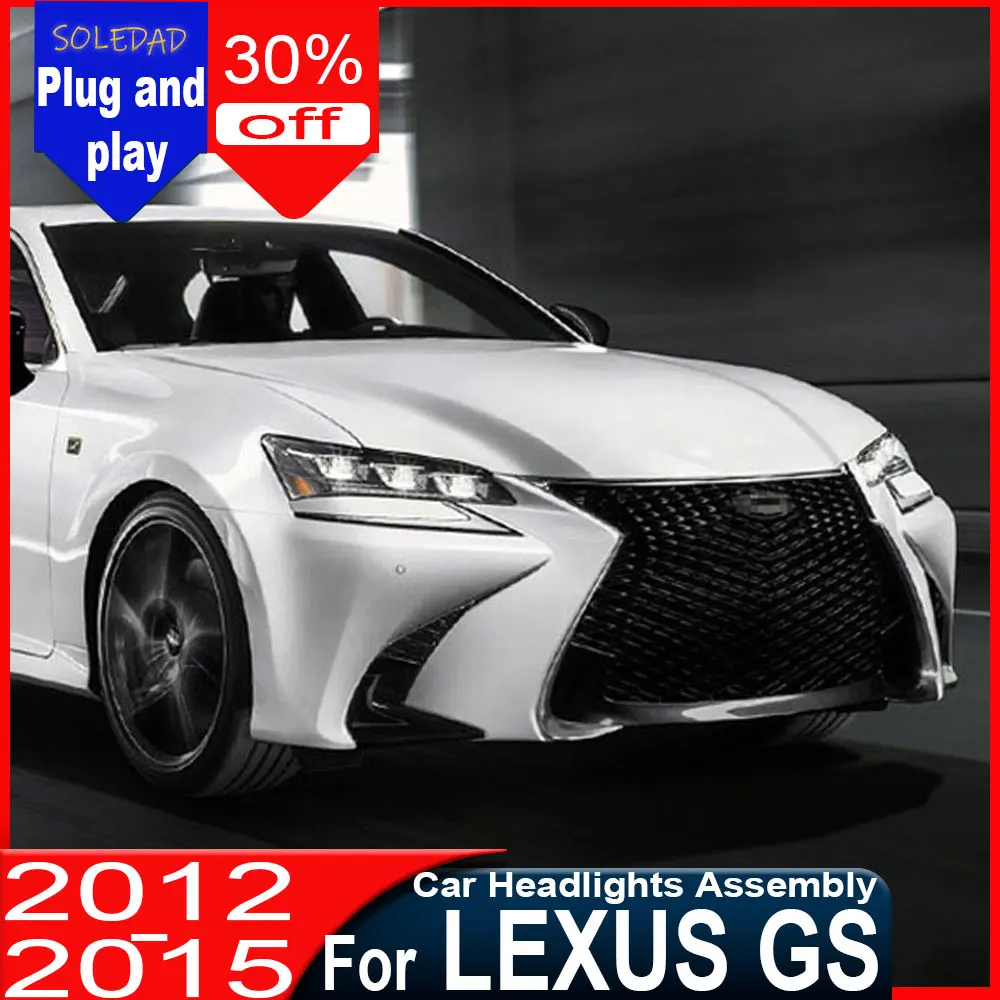 FULL LED Head Lamp For Lexus GS250 2012 2013 2014 2015-2019 GS350 DRL Car Headlights Assembly upgrade Dynamic Signal Accessories
FULL LED Head Lamp For Lexus GS250 2012 2013 2014 2015-2019 GS350 DRL Car Headlights Assembly upgrade Dynamic Signal Accessories