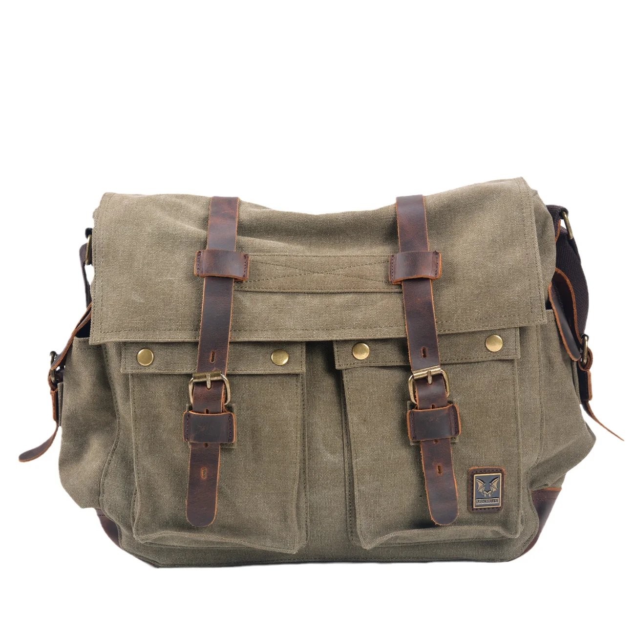 Vintage Casual Canvas Bag Men's Messenger Bag Large capacity 17 "Laptop Bag Single Shoulder bag
Vintage Casual Canvas Bag Men's Messenger Bag Large capacity 17 "Laptop Bag Single Shoulder bag