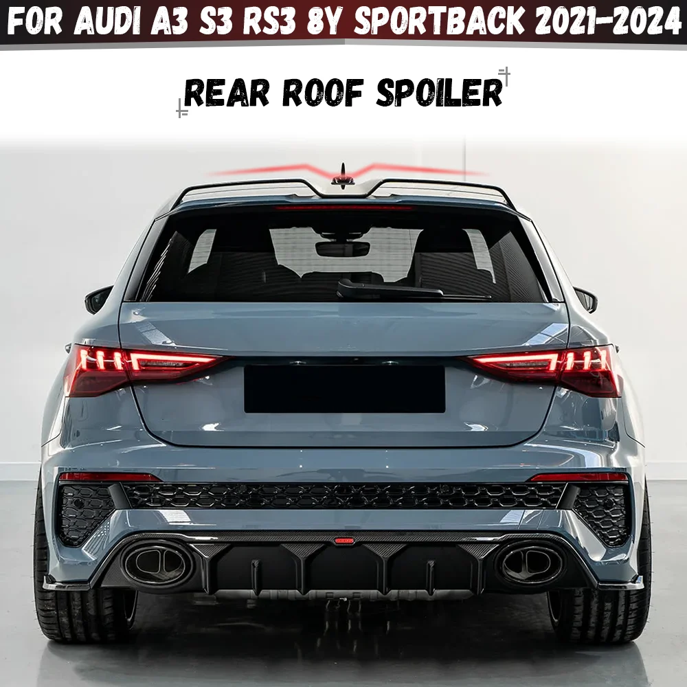 For Audi A3 S3 RS3 8Y Sportback 2021 2022 2023 2024 Rear Trunk Roof Spoiler Splitter Spoiler Wing Body Kits Tuning
For Audi A3 S3 RS3 8Y Sportback 2021 2022 2023 2024 Rear Trunk Roof Spoiler Splitter Spoiler Wing Body Kits Tuning