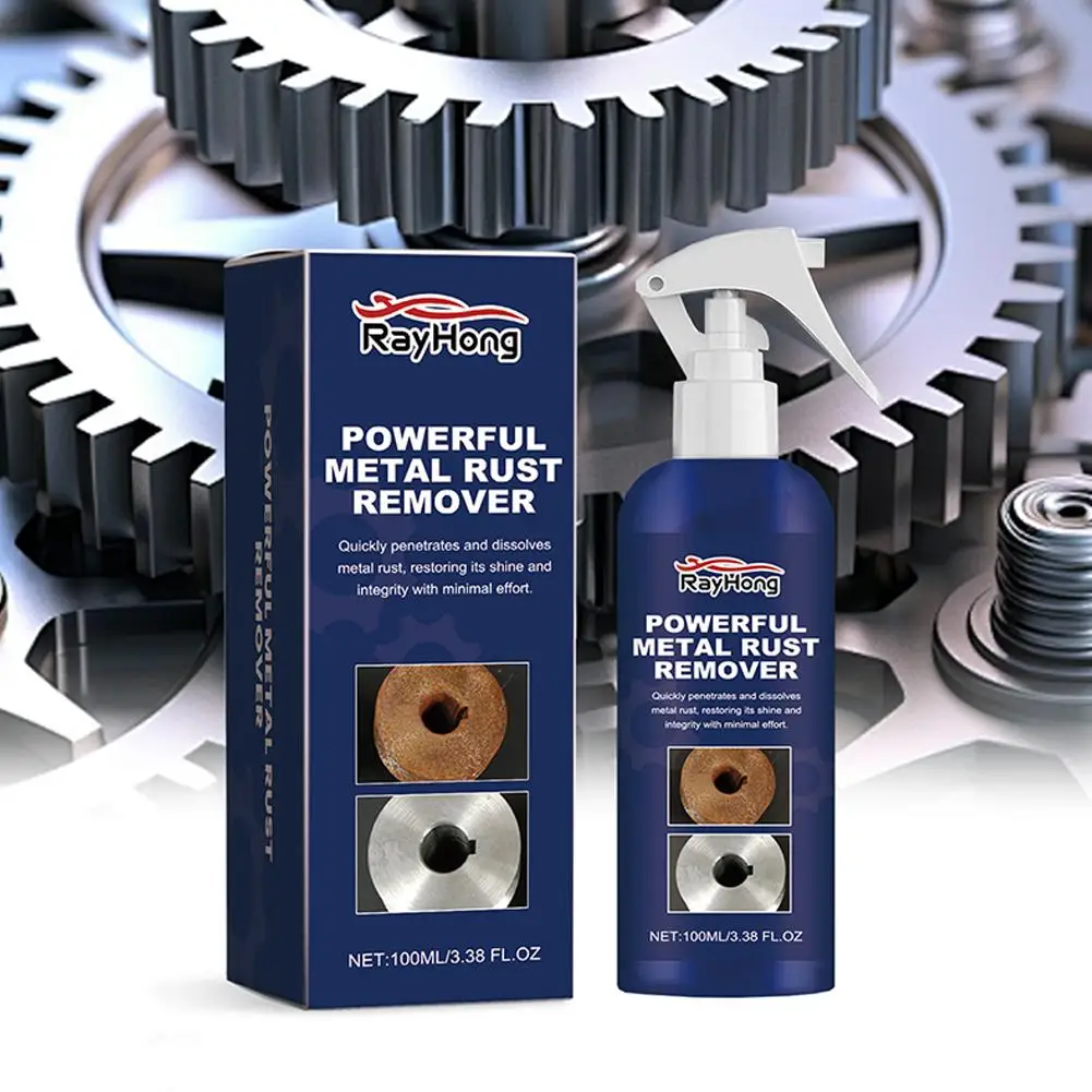 Powerful Metal Rust Remover Spray Metal Iron Maintenance Agent Quick Dissolve Rust Stain Cleaner Metal Surface Polishing Agent
Powerful Metal Rust Remover Spray Metal Iron Maintenance Agent Quick Dissolve Rust Stain Cleaner Metal Surface Polishing Agent