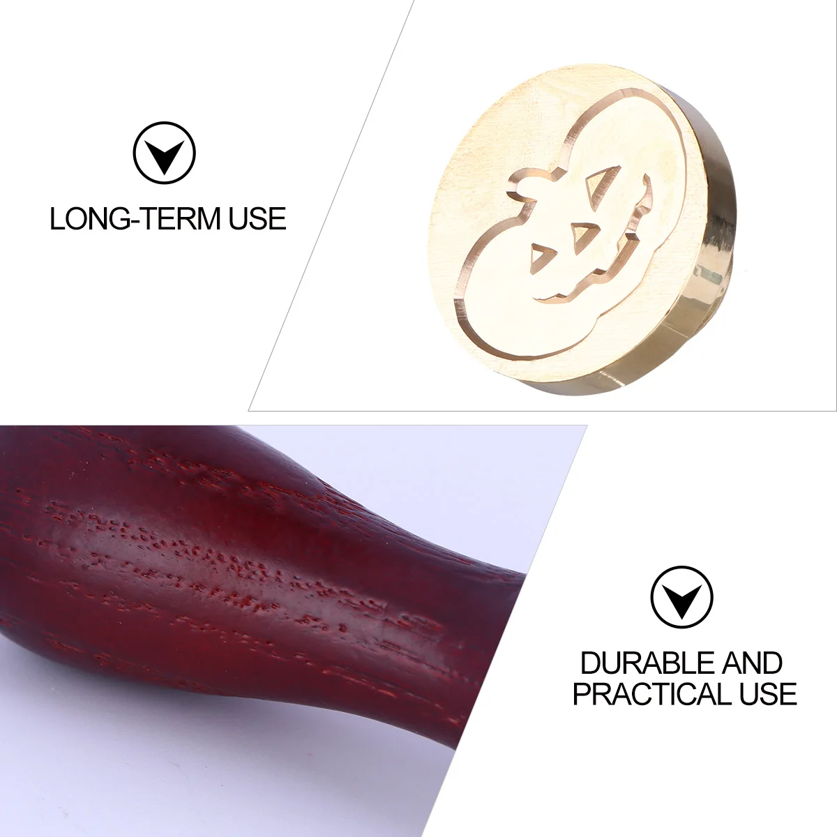 Sealing Stamp Retro Copper Wax Seal Stamp Non-Stick Easy Clean for Wine Bottle Perfume Bottle Scrapbook Parcel Decoration
Sealing Stamp Retro Copper Wax Seal Stamp Non-Stick Easy Clean for Wine Bottle Perfume Bottle Scrapbook Parcel Decoration