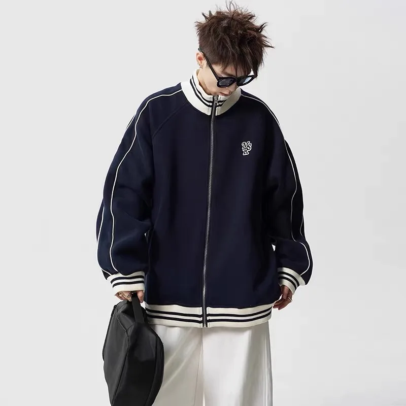 American Sle Heavyweight Striped Jaet ex Autumn High Street Faion Embroidered Baseball Vest Retro College Sle Cou...
American Sle Heavyweight Striped Jaet ex Autumn High Street Faion Embroidered Baseball Vest Retro College Sle Cou...