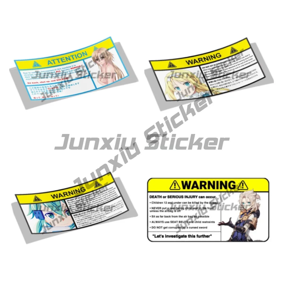 Cartoon Girl Car Stickers for Warning Slap Stickers Anime Vinyl Car Window Bike Decal Car Accessories
Cartoon Girl Car Stickers for Warning Slap Stickers Anime Vinyl Car Window Bike Decal Car Accessories