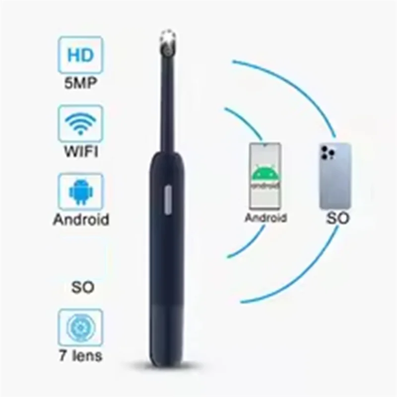 ABCA-Беспроводной визуальный эндоскоп Визуальная внутриротовая камера 1920P HD для IOS/Type-C/Tablet
ABCA-Беспроводной визуальный эндоскоп Визуальная внутриротовая камера 1920P HD для IOS/Type-C/Tablet