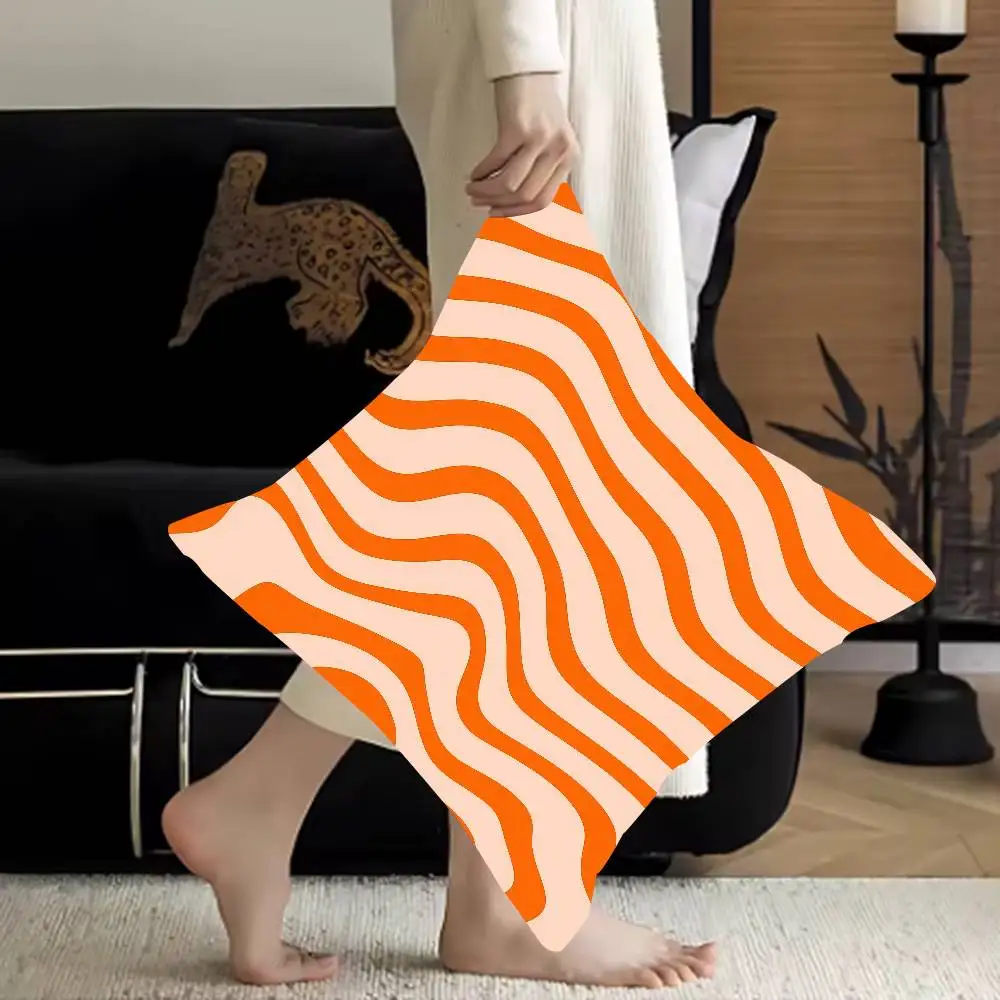 Wavy Orange Office Cushion Pillowcase Car Cushion Cover45X45CM Lumbar Pillowcase Sofa Pillowcover
Wavy Orange Office Cushion Pillowcase Car Cushion Cover45X45CM Lumbar Pillowcase Sofa Pillowcover