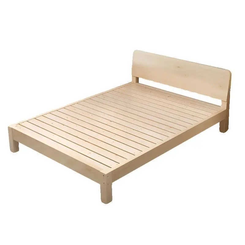 Solid wood bed 1.5 meters double bed economical modern simple 1.8 meters rental room simple single bed
Solid wood bed 1.5 meters double bed economical modern simple 1.8 meters rental room simple single bed