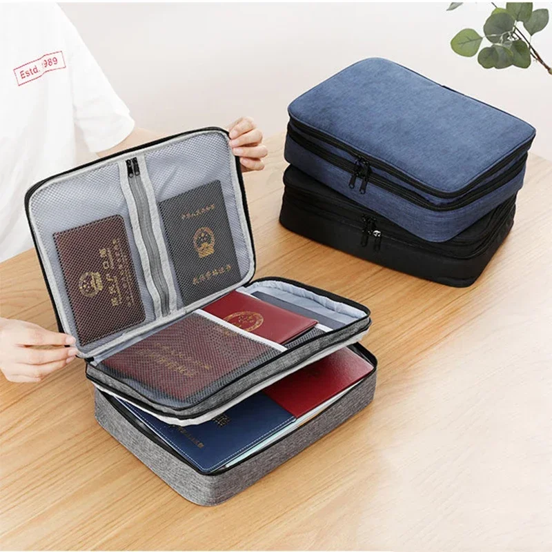 Document Storage Bag with Lock Multi-layer Zipper Folder Contract File Holder Travel Organizer Home Office Storage Organizer
Document Storage Bag with Lock Multi-layer Zipper Folder Contract File Holder Travel Organizer Home Office Storage Organizer