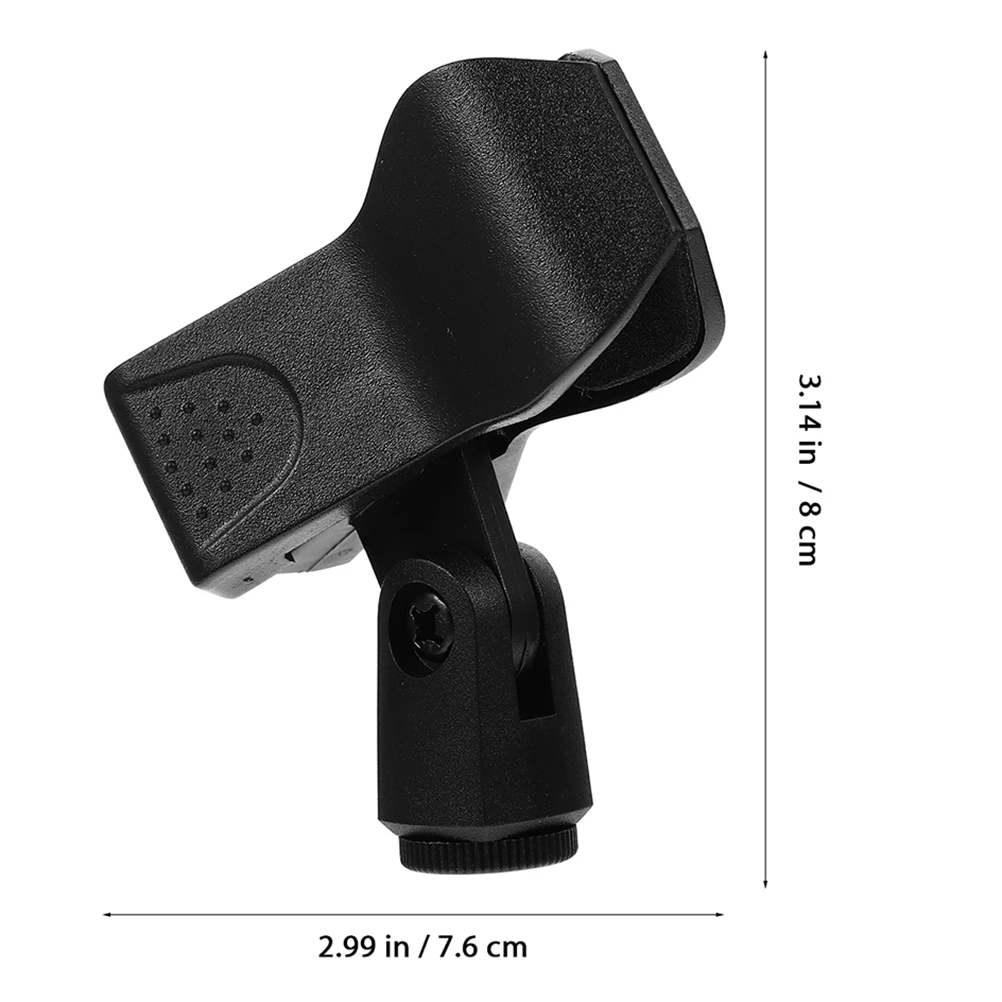 2 Pcs Microphone Clip Adjustable Angle Holder Portable Brackets Replacement Clips Small Lavalier
2 Pcs Microphone Clip Adjustable Angle Holder Portable Brackets Replacement Clips Small Lavalier
