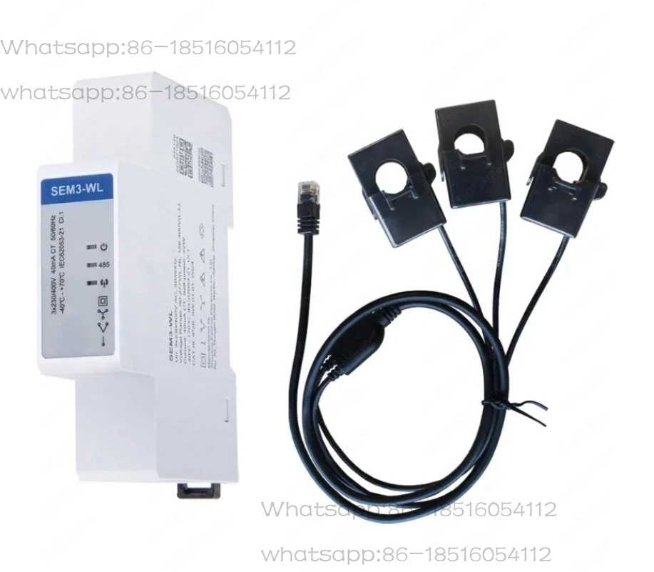 Eastron SEM3-WL Medidor De Electricidad Wifi Tamaño Mini Trifásico Con Actualización Energía De 50 MS Con RJ12 CT
Eastron SEM3-WL Medidor De Electricidad Wifi Tamaño Mini Trifásico Con Actualización Energía De 50 MS Con RJ12 CT