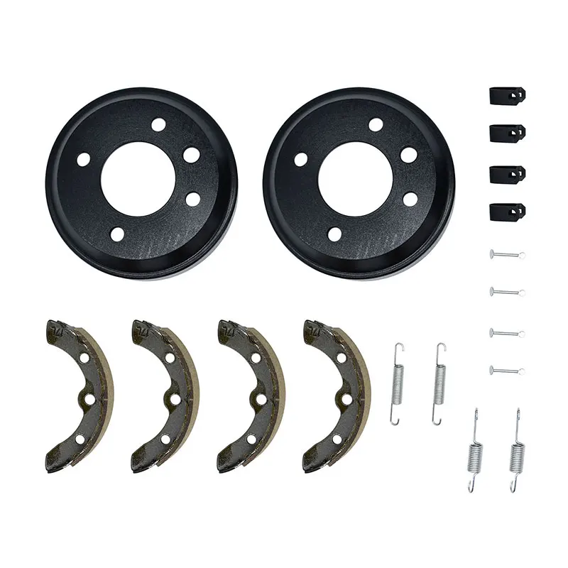 101146302 Golf Cart Brake Shoes 101816301 Brake Shoes Spring Kit 1011137 Rear Wheel Brake Drum Compatible With Club Car DS
101146302 Golf Cart Brake Shoes 101816301 Brake Shoes Spring Kit 1011137 Rear Wheel Brake Drum Compatible With Club Car DS