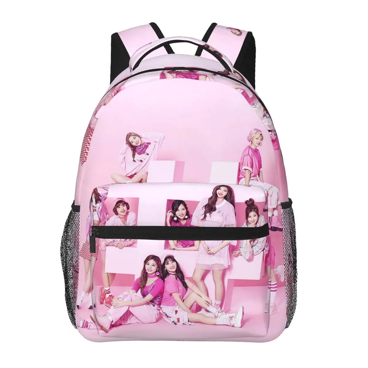 Fun Kpop Singer Twice Girls Backpacks Boys Girls Bookbag Children School Bags Travel Rucksack Shoulder Bag Large Capacity
Fun Kpop Singer Twice Girls Backpacks Boys Girls Bookbag Children School Bags Travel Rucksack Shoulder Bag Large Capacity