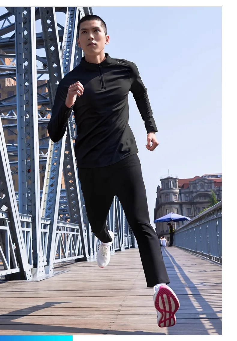 Running suit men's fitness cycling quick drying clothes for autumn and winter outdoor morning runs, breathable gym training clot
Running suit men's fitness cycling quick drying clothes for autumn and winter outdoor morning runs, breathable gym training clot