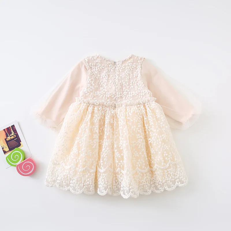 Spring Little Girls Flower Lace Princess Dress Party Dresses Children Holiday Mesh Tutu Dress Kids Long Sleeve Casual Clothing
Spring Little Girls Flower Lace Princess Dress Party Dresses Children Holiday Mesh Tutu Dress Kids Long Sleeve Casual Clothing