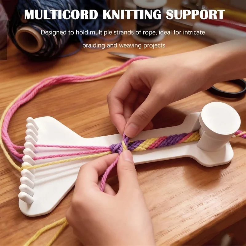 Доска для плетения макраме с надежными выемками, легкий инструмент для создания браслетов из паракорда без спутывания, подставка для рукоделия
Доска для плетения макраме с надежными выемками, легкий инструмент для создания браслетов из паракорда без спутывания, подставка для рукоделия