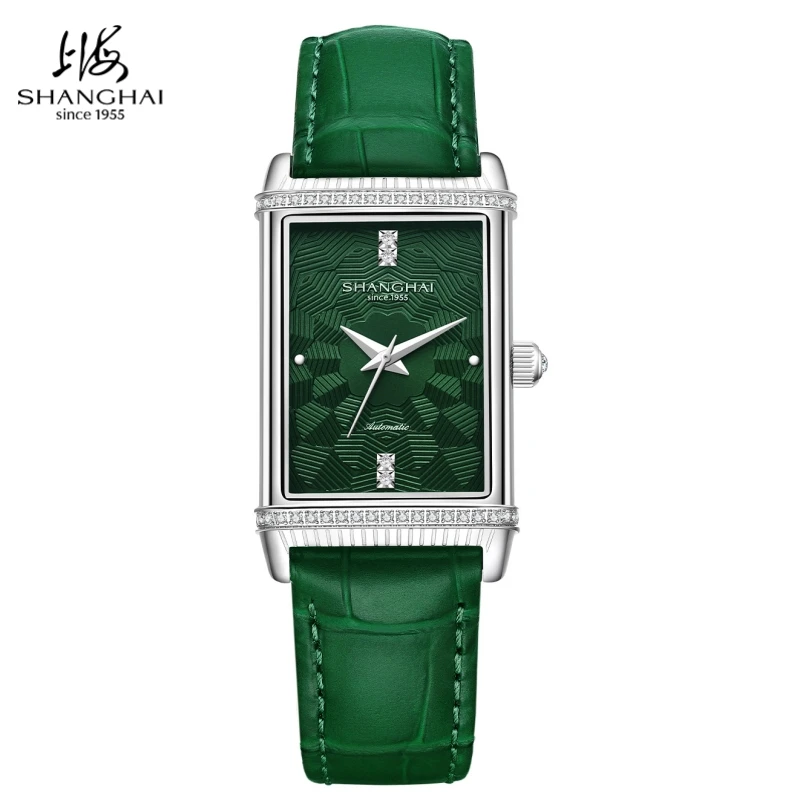 Шанхайские часы, современные механические женские наручные часы, квадратные автоматические часы из нержавеющей стали 316L, часы с сапфировым стеклом S2300
Шанхайские часы, современные механические женские наручные часы, квадратные автоматические часы из нержавеющей стали 316L, часы с сапфировым стеклом S2300