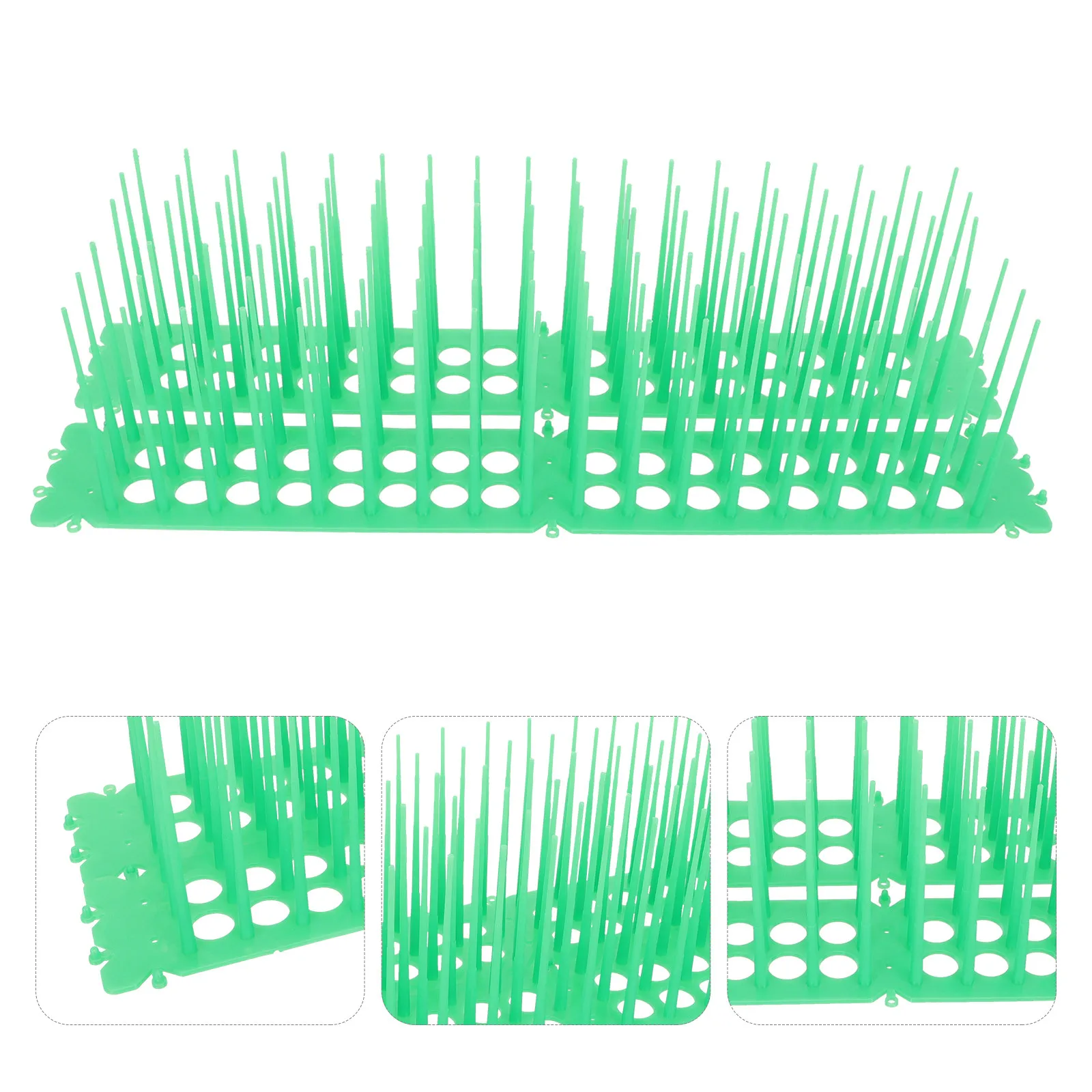 2 шт. черные пластиковые шипованные коврики от птиц и кошек для защиты сада и балкона, портативная сетка-отпугиватель для улицы
2 шт. черные пластиковые шипованные коврики от птиц и кошек для защиты сада и балкона, портативная сетка-отпугиватель для улицы