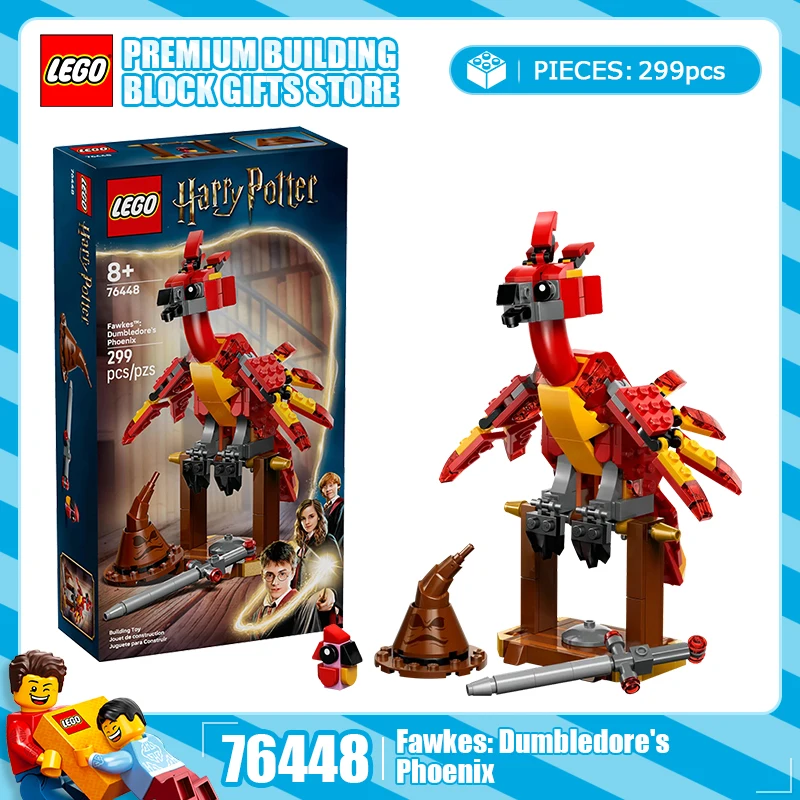 LEGO строительные блоки, серия Гарри Поттера, 76448, фокс Дамблдора, детские строительные блоки, игрушка в подарок
LEGO строительные блоки, серия Гарри Поттера, 76448, фокс Дамблдора, детские строительные блоки, игрушка в подарок