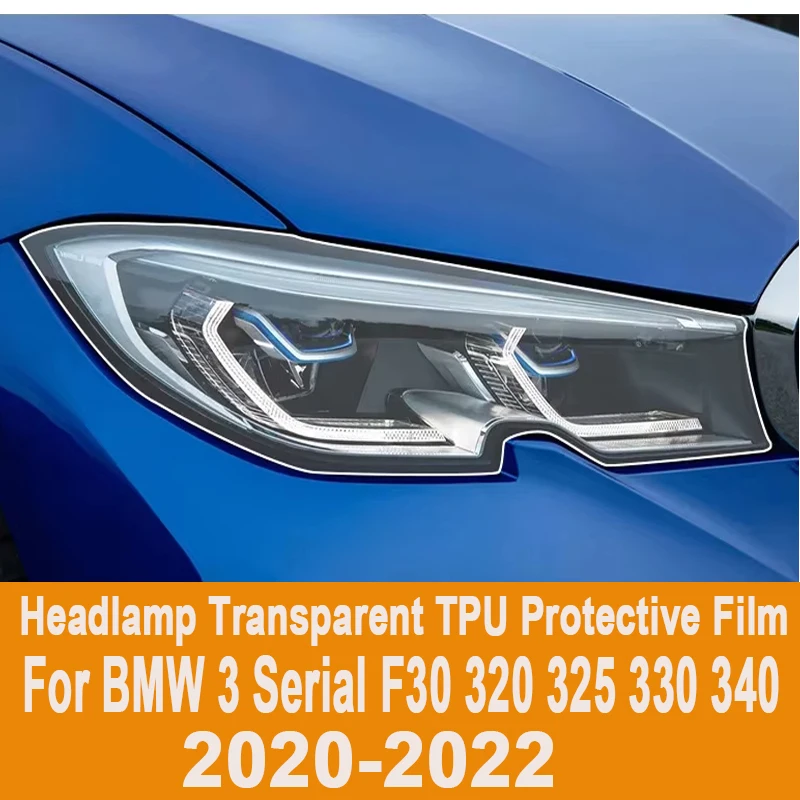 Car Front Headlamp Film for BMW 3 Serial F30 320 325 330 340 2020-2022 Tpu Transparent Film Exterior Headlight Strip Car Sticker
Car Front Headlamp Film for BMW 3 Serial F30 320 325 330 340 2020-2022 Tpu Transparent Film Exterior Headlight Strip Car Sticker