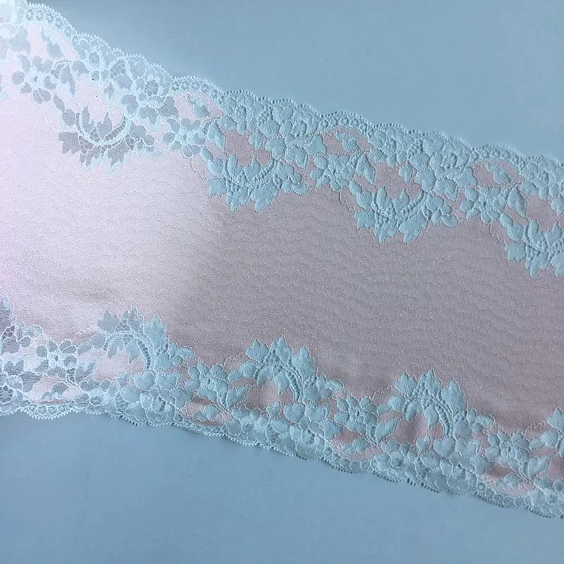 20Yards Pink Stretch Border Lace Trim Fancy Flower Nylon Spandex Fabric Clothing Lingerie 23cm Wide
20Yards Pink Stretch Border Lace Trim Fancy Flower Nylon Spandex Fabric Clothing Lingerie 23cm Wide