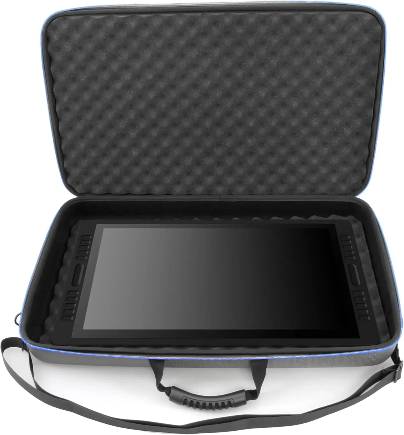 Hard Shell Drawing Tablet Case for 22 Inch Pen Displays, EVA Protective Travel Bag with Shoulder Strap
Hard Shell Drawing Tablet Case for 22 Inch Pen Displays, EVA Protective Travel Bag with Shoulder Strap