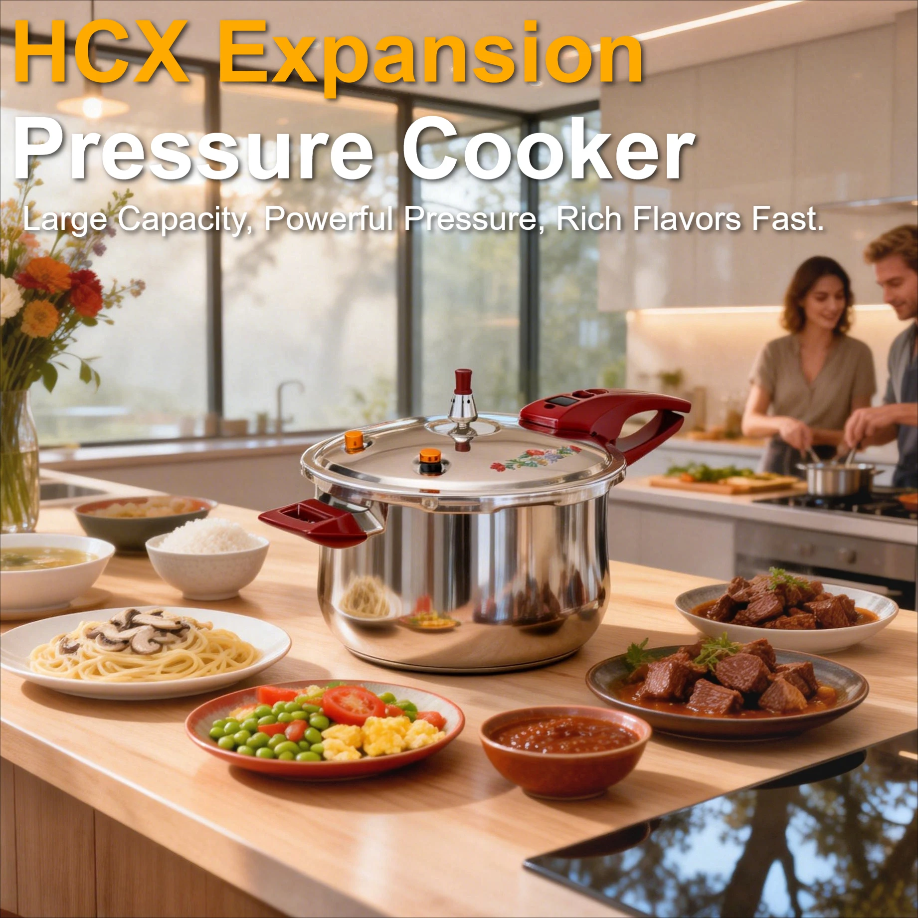 Скороварка 20 см с равномерным распределением тепла, совместимая с газовыми и индукционными плитами
Скороварка 20 см с равномерным распределением тепла, совместимая с газовыми и индукционными плитами