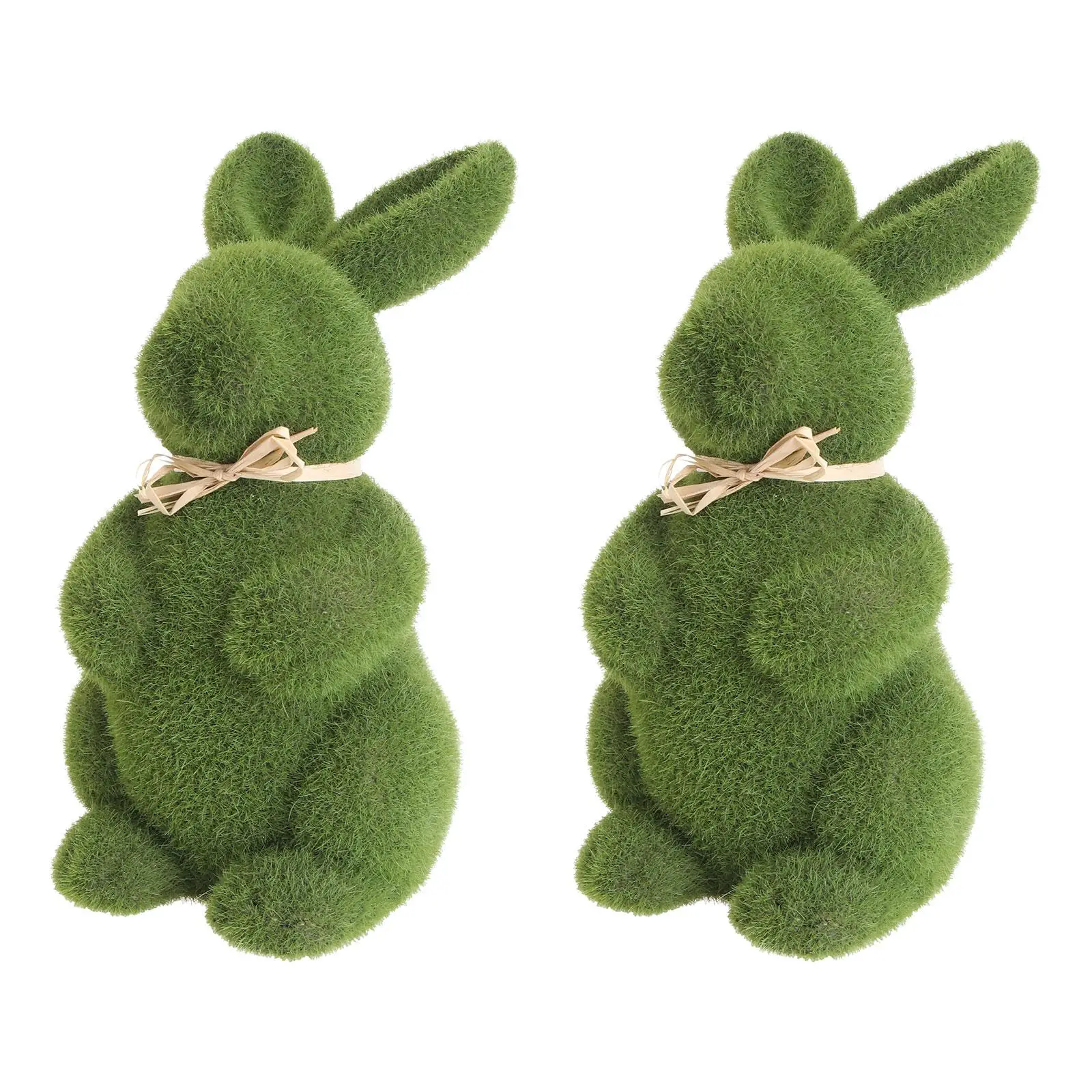 2 Pcs Statue Outdoor Christmas Figurines Artificial Bunnies Large Moss Bunny Decor Rabbit Ornament
2 Pcs Statue Outdoor Christmas Figurines Artificial Bunnies Large Moss Bunny Decor Rabbit Ornament