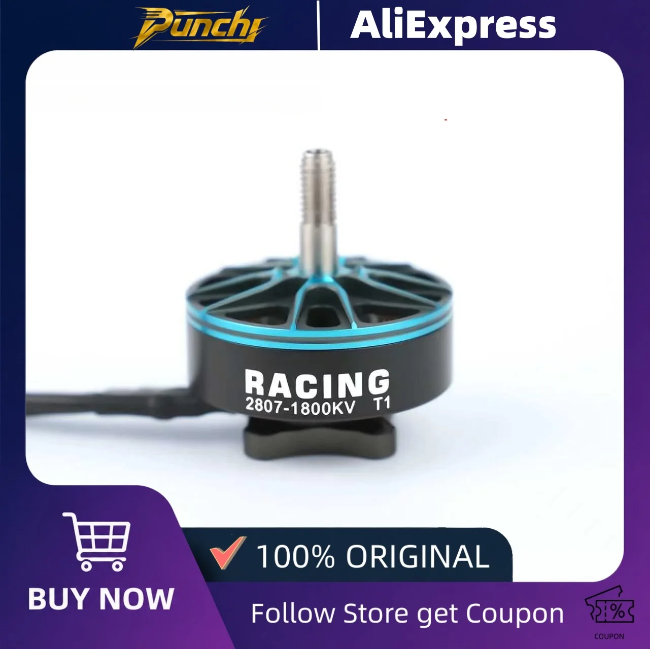 Punch RACING 4pcs 2807 1800KV Brushless Motor for FPV DIY Build Spare Part Accessory Motor Drone Long Range Racing
Punch RACING 4pcs 2807 1800KV Brushless Motor for FPV DIY Build Spare Part Accessory Motor Drone Long Range Racing