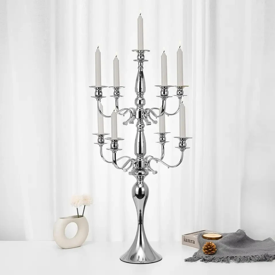 6pcs-10pcs)70cm -100cm)8 arms Wedding Centerpieces Table Decoration Sets Gold Metal Candle Stands 2748
6pcs-10pcs)70cm -100cm)8 arms Wedding Centerpieces Table Decoration Sets Gold Metal Candle Stands 2748
