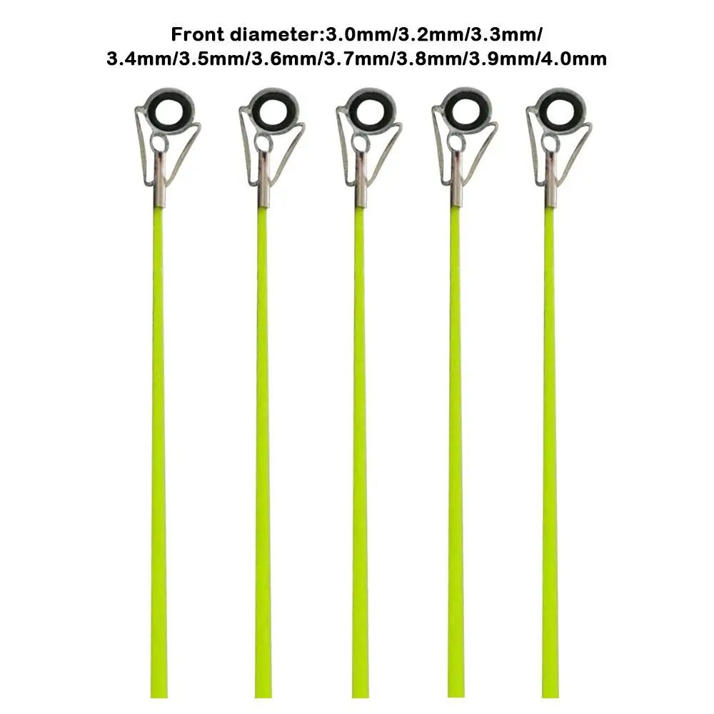 5PCS High Quality With Top Ring Fishing Rod Tip Winter 40cm Carbon Fiber Portable Spinning Fiberglass Fishing Pole Ice Fishing
5PCS High Quality With Top Ring Fishing Rod Tip Winter 40cm Carbon Fiber Portable Spinning Fiberglass Fishing Pole Ice Fishing
