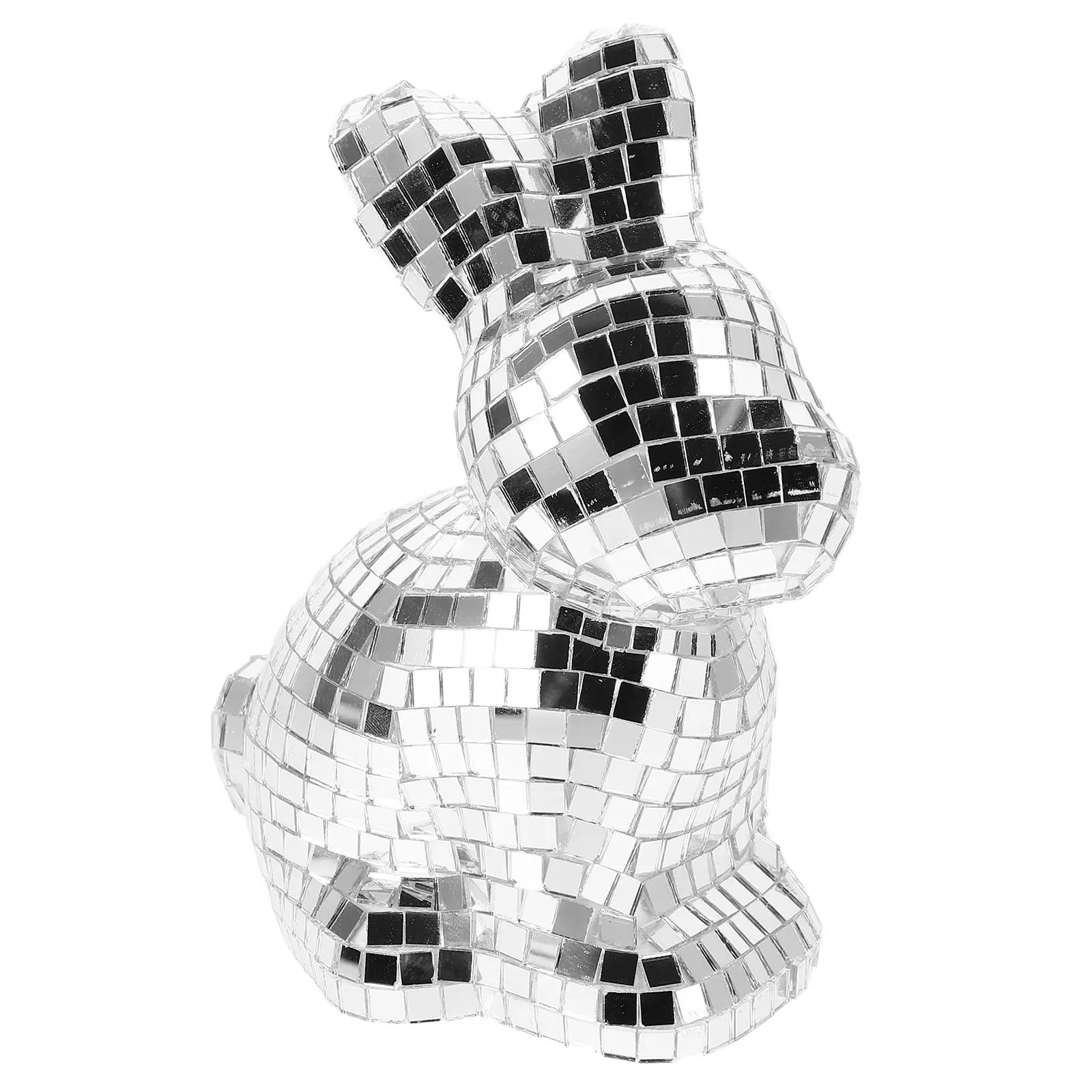 Rabbit Ornament Disco Ball Mirror Statue Decor Kitchen Party Small Ornaments Wedding Stage Birthday Events Portable Fun Rabbit
Rabbit Ornament Disco Ball Mirror Statue Decor Kitchen Party Small Ornaments Wedding Stage Birthday Events Portable Fun Rabbit