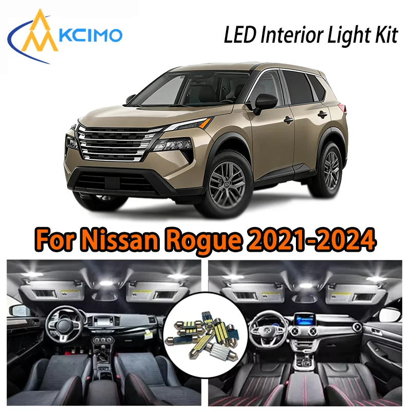 Premium White Ice Blue Interior Lights For Nissan Rogue 2021-2024, Two Colors Choice Atmosphere
Premium White Ice Blue Interior Lights For Nissan Rogue 2021-2024, Two Colors Choice Atmosphere