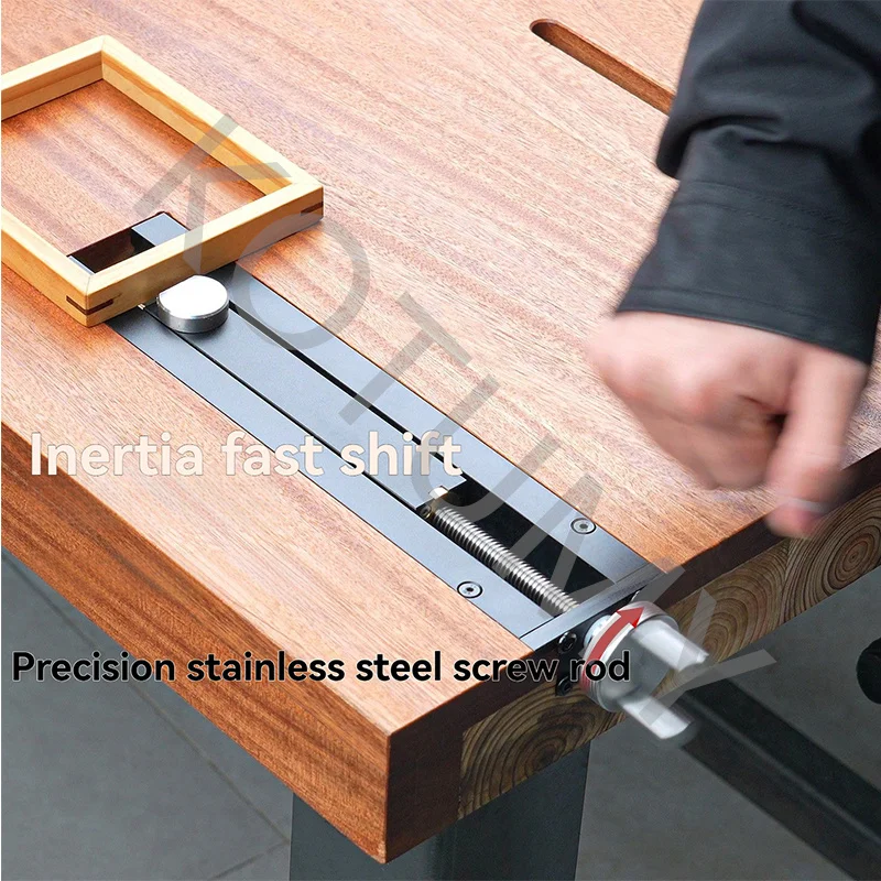 Woodworking table fast moving inertia tail clamp, worktable fixture visual 0-110mm suitable for 20mm dog hole
Woodworking table fast moving inertia tail clamp, worktable fixture visual 0-110mm suitable for 20mm dog hole