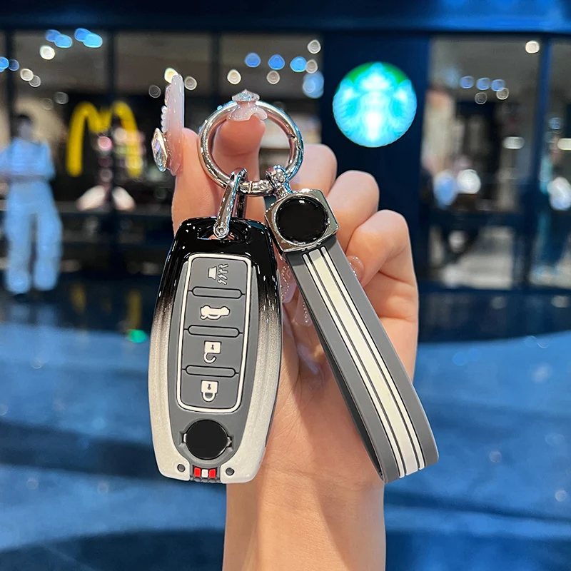 Модный чехол для автомобильных ключей, подходящий для Nissan N7, Sentra, X-Trail, Altima, Kicks, Pathfinder, защита для дистанционного ключа, аксессуары
Модный чехол для автомобильных ключей, подходящий для Nissan N7, Sentra, X-Trail, Altima, Kicks, Pathfinder, защита для дистанционного ключа, аксессуары