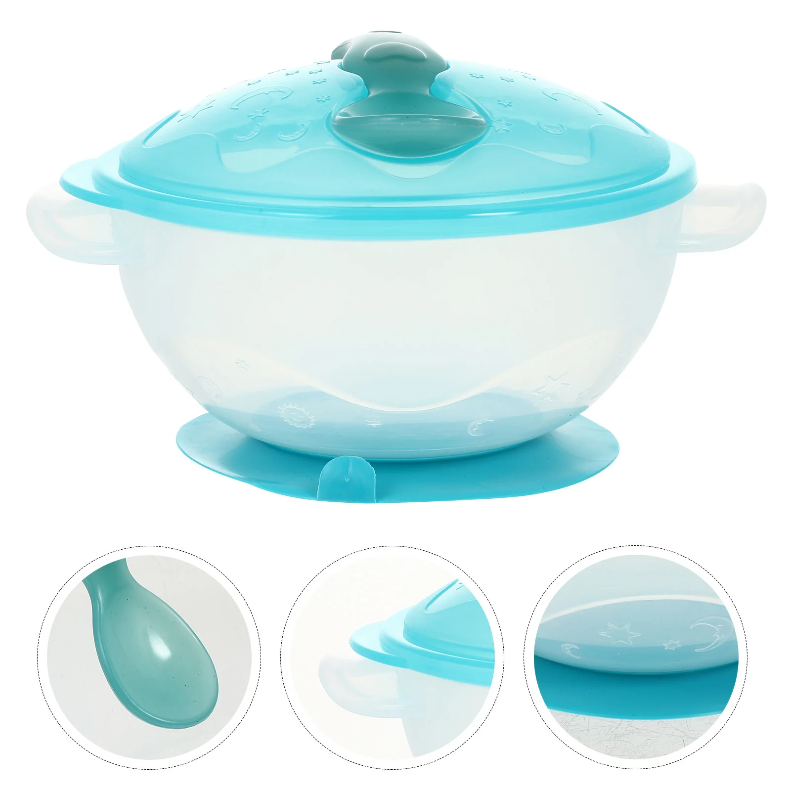 Набор детских присосок, синяя нескользящая летающая тарелка, дизайнерская присоска, крышка, ложка, тренировочная посуда для кормления малышей
Набор детских присосок, синяя нескользящая летающая тарелка, дизайнерская присоска, крышка, ложка, тренировочная посуда для кормления малышей