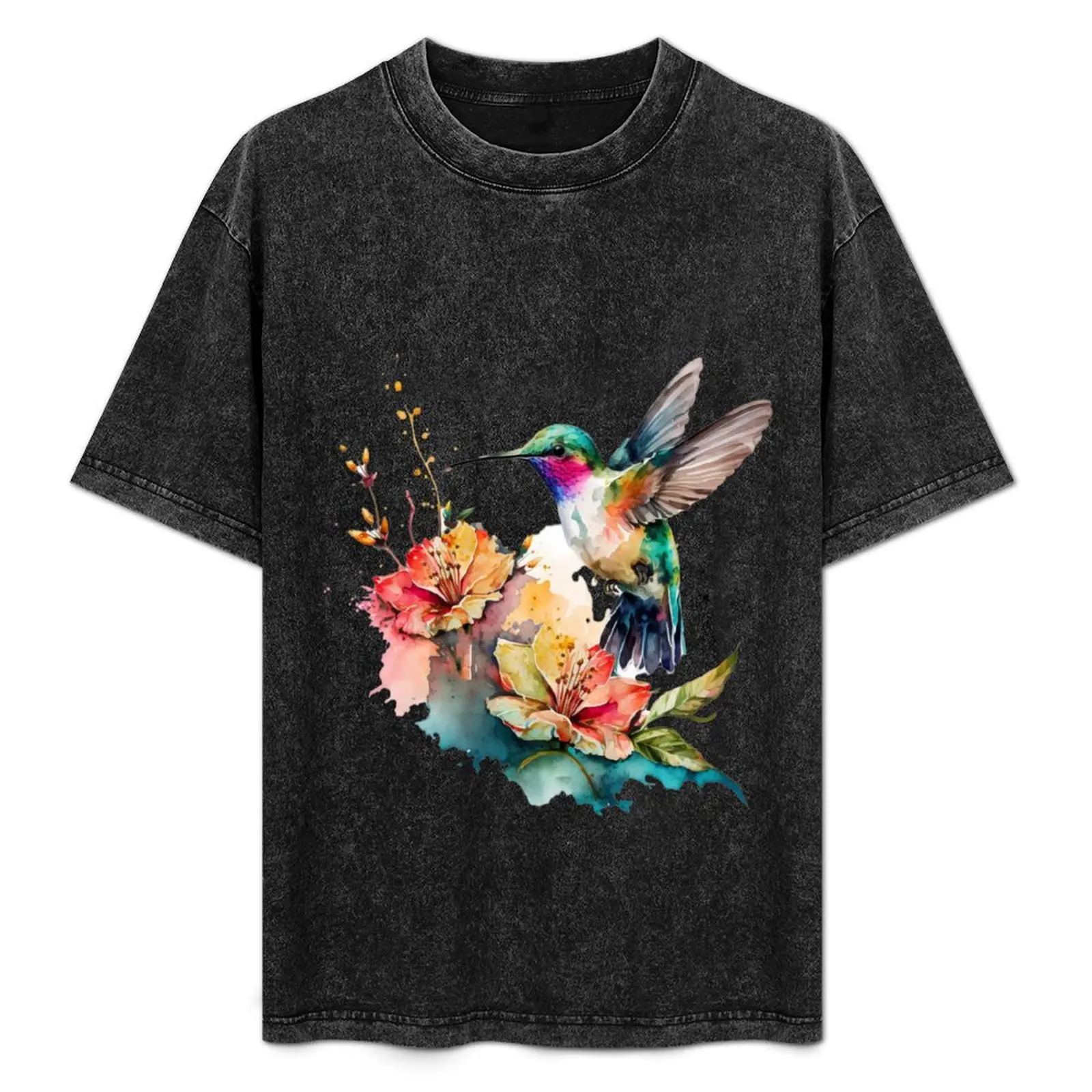 Colorful Watercolor Hummingbird and flowers 13 T-Shirt anime shirt funny costumes boys animal print custom t-shirts t shirt men
Colorful Watercolor Hummingbird and flowers 13 T-Shirt anime shirt funny costumes boys animal print custom t-shirts t shirt men