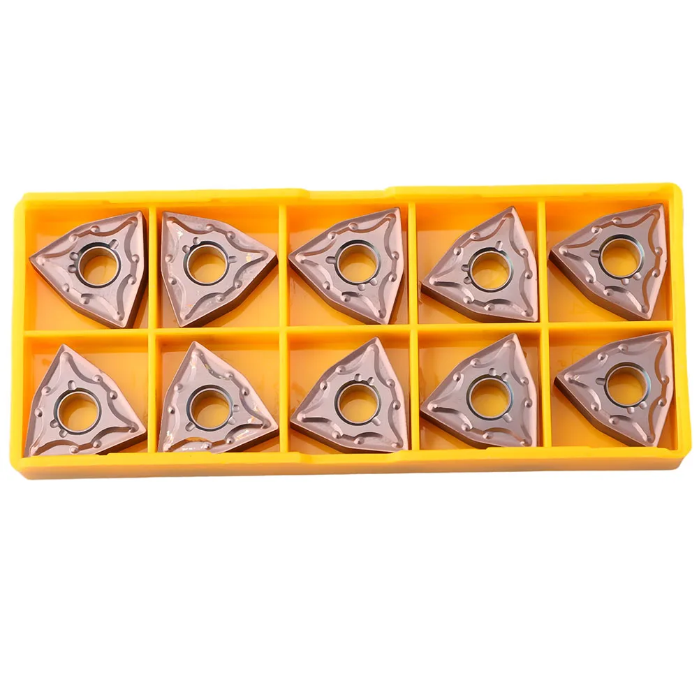 10pcs WNMG080408 Carbide Inserts External Turning Tools Milling Inserts For MWLNR Lathe Milling Turning Tool Holder
10pcs WNMG080408 Carbide Inserts External Turning Tools Milling Inserts For MWLNR Lathe Milling Turning Tool Holder