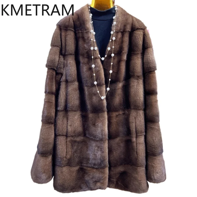 Куртка из натурального норкового меха, женская винтажная шуба с v-образным вырезом, женская зимняя одежда, модные свободные куртки, женские 2025 Fourrures Femmes
Куртка из натурального норкового меха, женская винтажная шуба с v-образным вырезом, женская зимняя одежда, модные свободные куртки, женские 2025 Fourrures Femmes