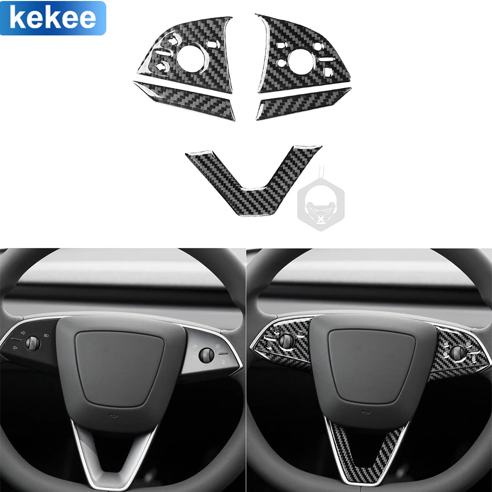 For Tesla Model 3 2023-up 5 pieces of directional panel set Interior Real Carbon Fiber Stickers Trim Auto Decoration Accessories
For Tesla Model 3 2023-up 5 pieces of directional panel set Interior Real Carbon Fiber Stickers Trim Auto Decoration Accessories