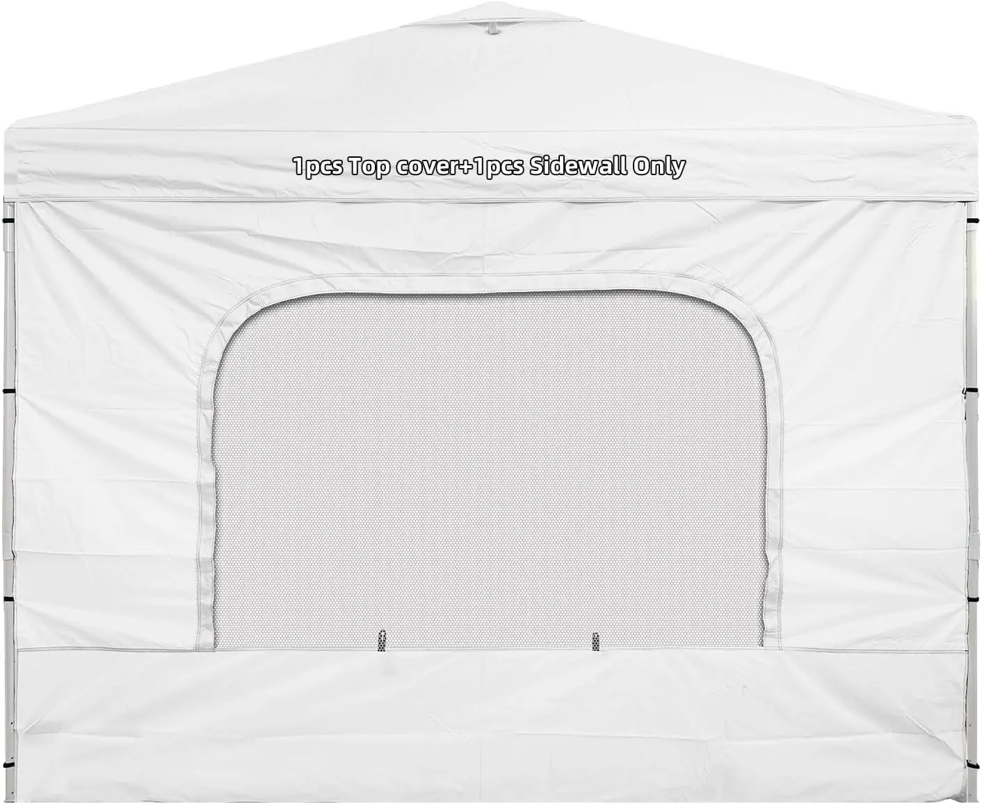 10x10 Replacement Canopy Top with Mesh Window Sidewalls for Pop Up Canopy Tent, Silver Coated White (1pcs Sidewall & 1pcs Top
10x10 Replacement Canopy Top with Mesh Window Sidewalls for Pop Up Canopy Tent, Silver Coated White (1pcs Sidewall & 1pcs Top