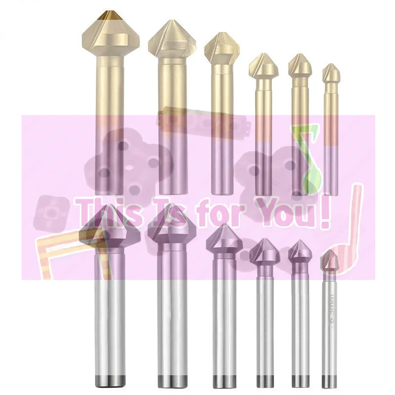 【MA】Chamfering End Mill Cutter 3 Flute Round Shank 90 Degree HSS Countersink Deburring Tapered Drill Bit
【MA】Chamfering End Mill Cutter 3 Flute Round Shank 90 Degree HSS Countersink Deburring Tapered Drill Bit