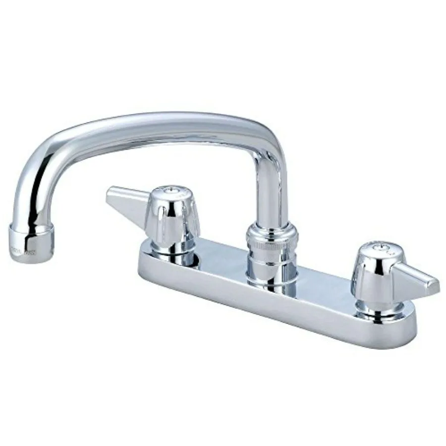 Two Handle 6 Installation Cast Brass Kitchen Faucet Chrome Commercial Quality Easy Installation
Two Handle 6 Installation Cast Brass Kitchen Faucet Chrome Commercial Quality Easy Installation