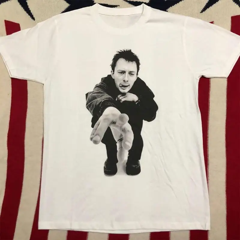 Белая футболка Thom Yorke Radiohead S 5XL
Белая футболка Thom Yorke Radiohead S 5XL