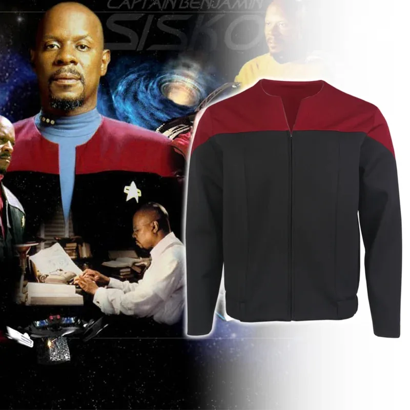 Deep Space Nine Anime Cosplay Commander Sisko Uniform Voyager Jacket Costume Halloween Cosplay ST Prop
Deep Space Nine Anime Cosplay Commander Sisko Uniform Voyager Jacket Costume Halloween Cosplay ST Prop