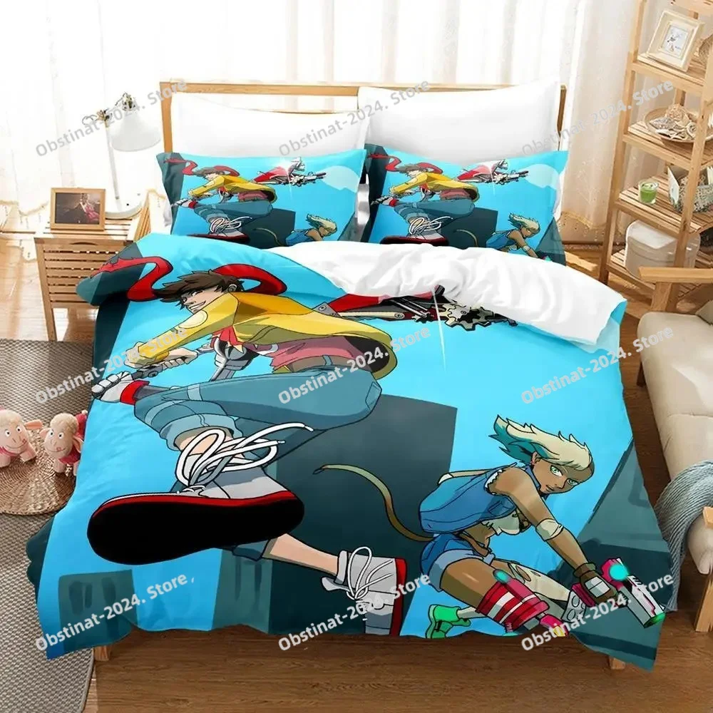 3d Print Game Hi-Fi Rush Bedding Set Single Twin Full Queen King Size Bed Set Adult Kid Bedroom Duvet Cover Sets Home Textiles
3d Print Game Hi-Fi Rush Bedding Set Single Twin Full Queen King Size Bed Set Adult Kid Bedroom Duvet Cover Sets Home Textiles