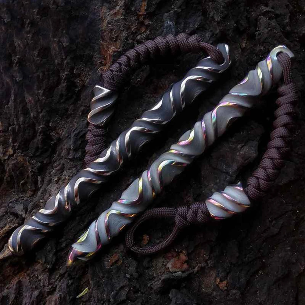 Tactical Titanium Alloy Window Breaker Handmade Sellf Defence Edc Small Crowbar Equipment for Outdoor Hunting Shooting Camping
Tactical Titanium Alloy Window Breaker Handmade Sellf Defence Edc Small Crowbar Equipment for Outdoor Hunting Shooting Camping