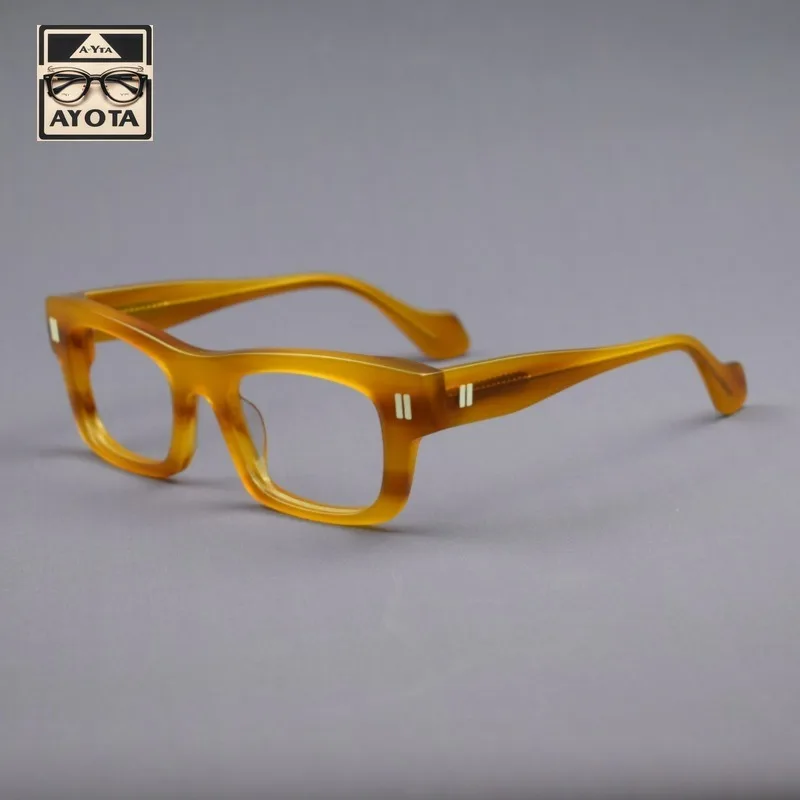2025 Fashion Thickened Square Glasses Frame Women's High Quality Hand-made Acetate Optical Reading Men's Prescription Eyewear
2025 Fashion Thickened Square Glasses Frame Women's High Quality Hand-made Acetate Optical Reading Men's Prescription Eyewear