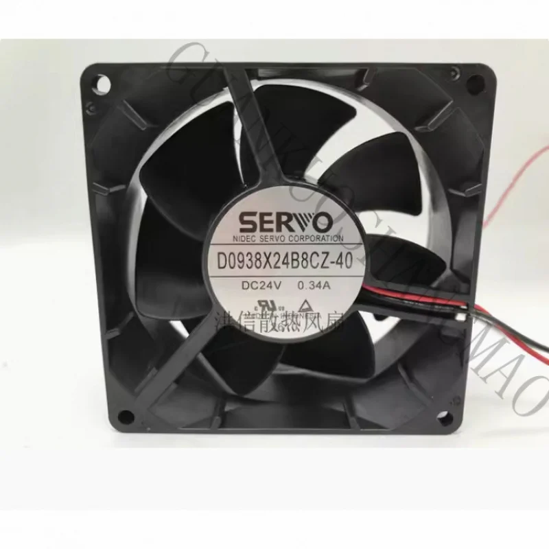 HJY 1 piece suitable for SERVO D0938X24B8CZ-40 inverter cooling fan DC24V 8.16W 92*92*38mm 2wire
HJY 1 piece suitable for SERVO D0938X24B8CZ-40 inverter cooling fan DC24V 8.16W 92*92*38mm 2wire