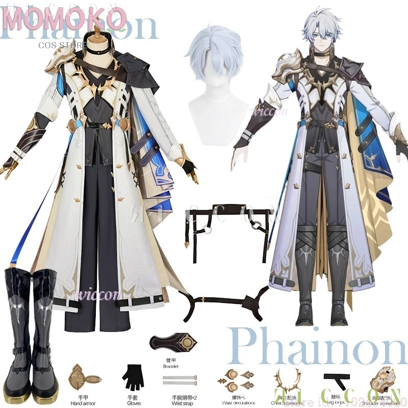 Phainon Cosplay disfraz adulto Honkai: Star Rail Costume Game Roleplay High Quality Clothes Halloween Party Game Expo Fancy Unif
Phainon Cosplay disfraz adulto Honkai: Star Rail Costume Game Roleplay High Quality Clothes Halloween Party Game Expo Fancy Unif